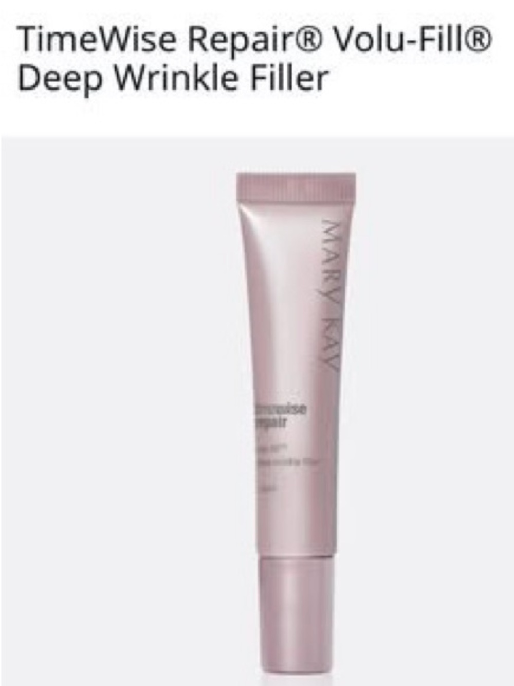 Mary Kay TimeWise Deep Wrinkle Filler